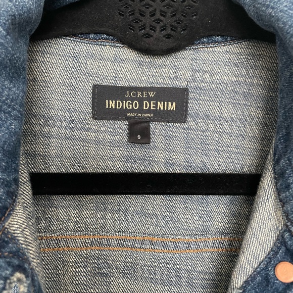 J. Crew Blue Jean Jacket - Picture 2 of 3
